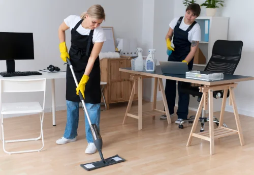 Nettoyage de bureau professionnel à Gaudiès