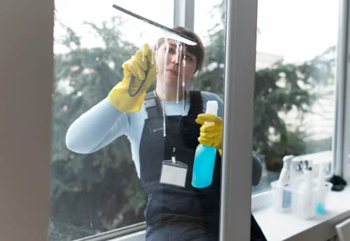 Nettoyage de vitres intérieures et extérieures à Gaudiès
